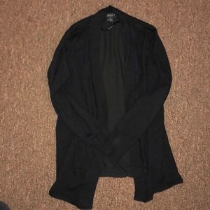 Black cardigan